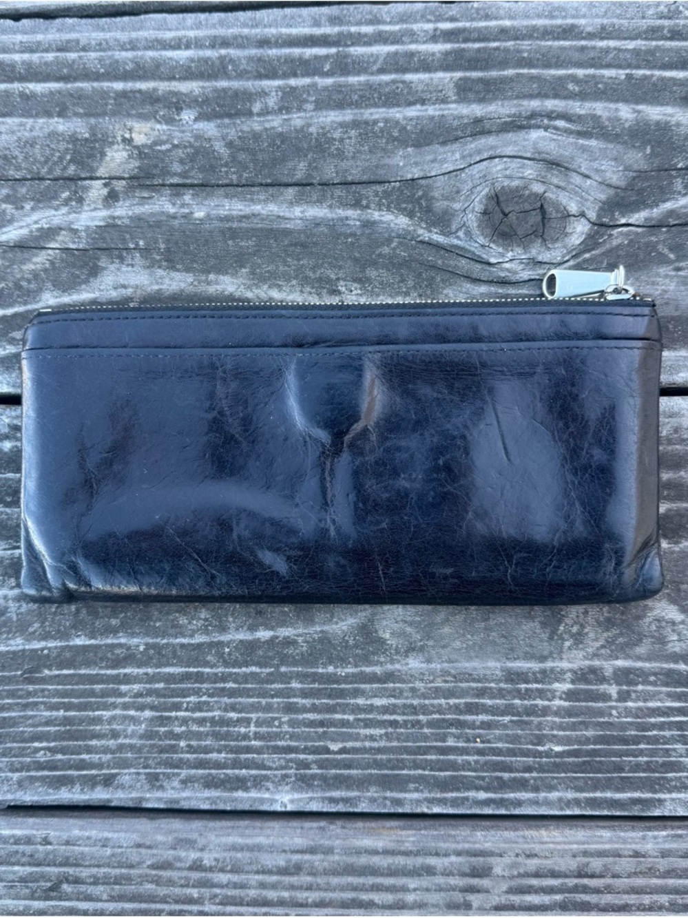 Hobo Black Leather Wallet - Picture 4 of 7